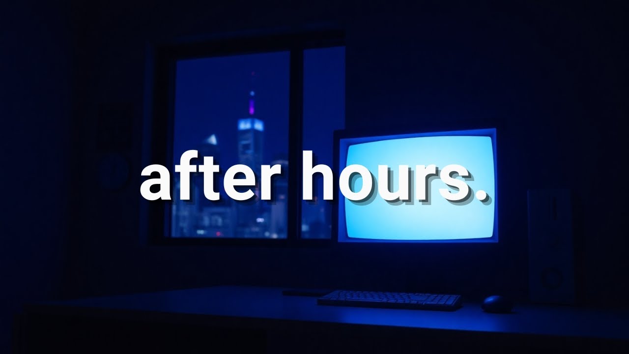 ａｆｔｅｒ ｈｏｕｒｓ．// Synthwave Chill Mix for Deep Work & Late Night Focus (1 Hour)