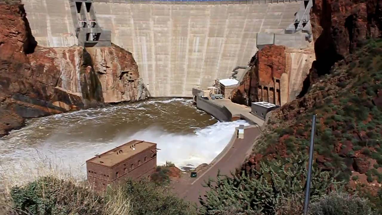 Theodore Roosevelt Dam Water Release