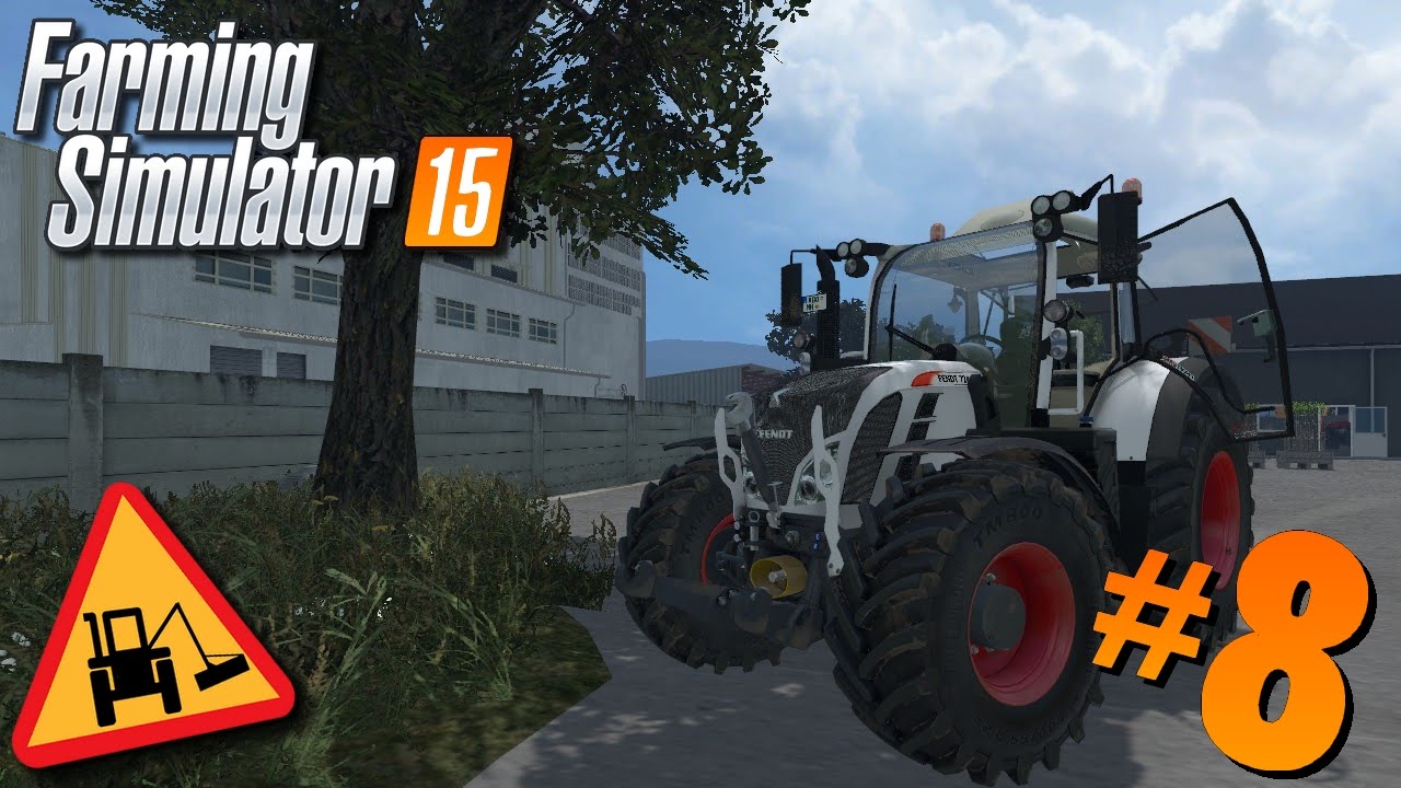 Farming Simulator 15 | Entretien Communal #8 Plantage d'arbres, balayeuse, sets de panneaux ...