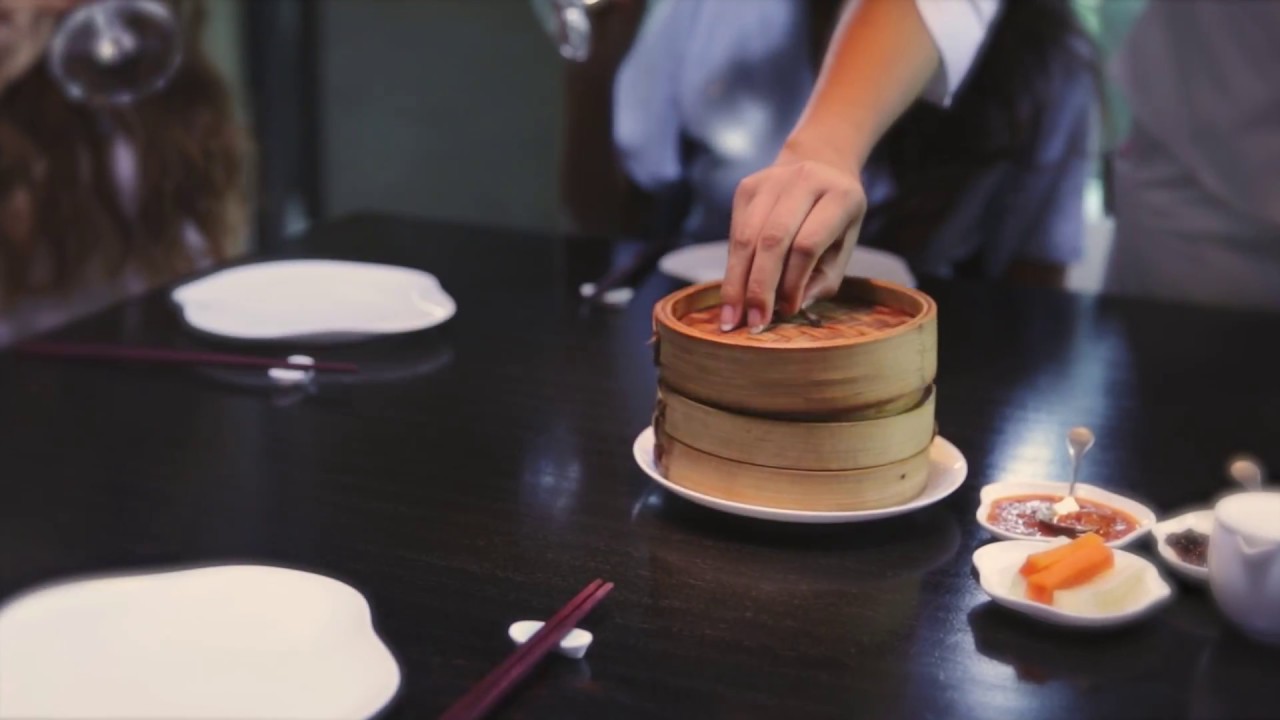 Olive Crystal Dumpling || Yauatcha