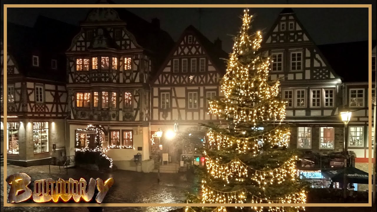 Weihnachtlicher Abendspaziergang durchs mittelalterliche Idstein