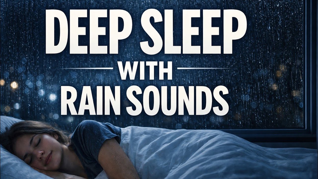 Deep Sleep & Meditation Rain 🌧 Relax and Reduce Stress