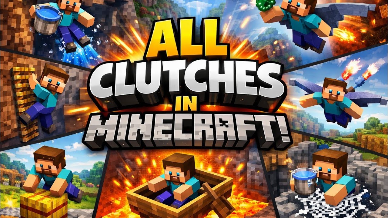 I have done all clutches in Minecraft pe