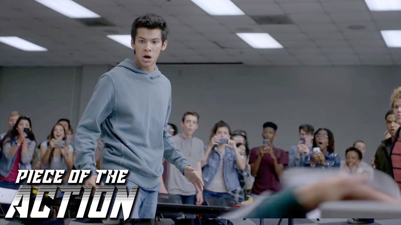 Miguel's Cafeteria Fight | Cobra Kai