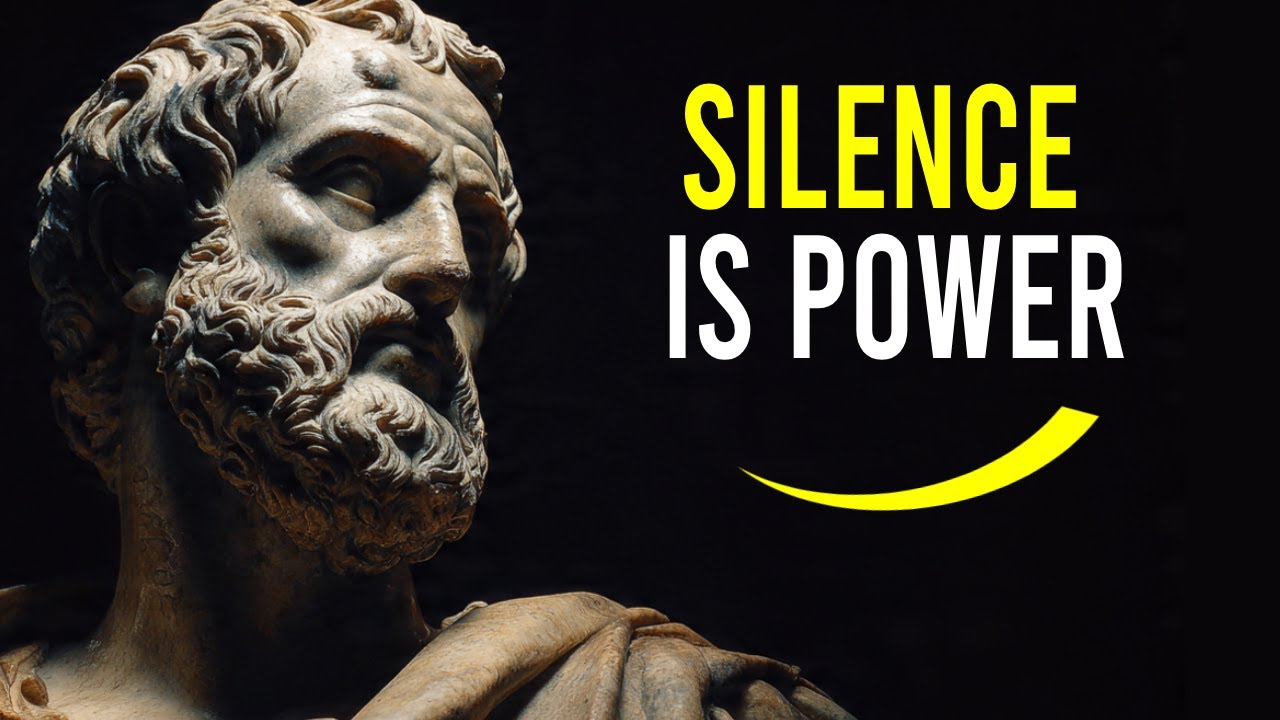 Stop Pursuing. Stop Pleading. Stop Justifying.Silence Is the Strength That Sets You Apart | Stoic