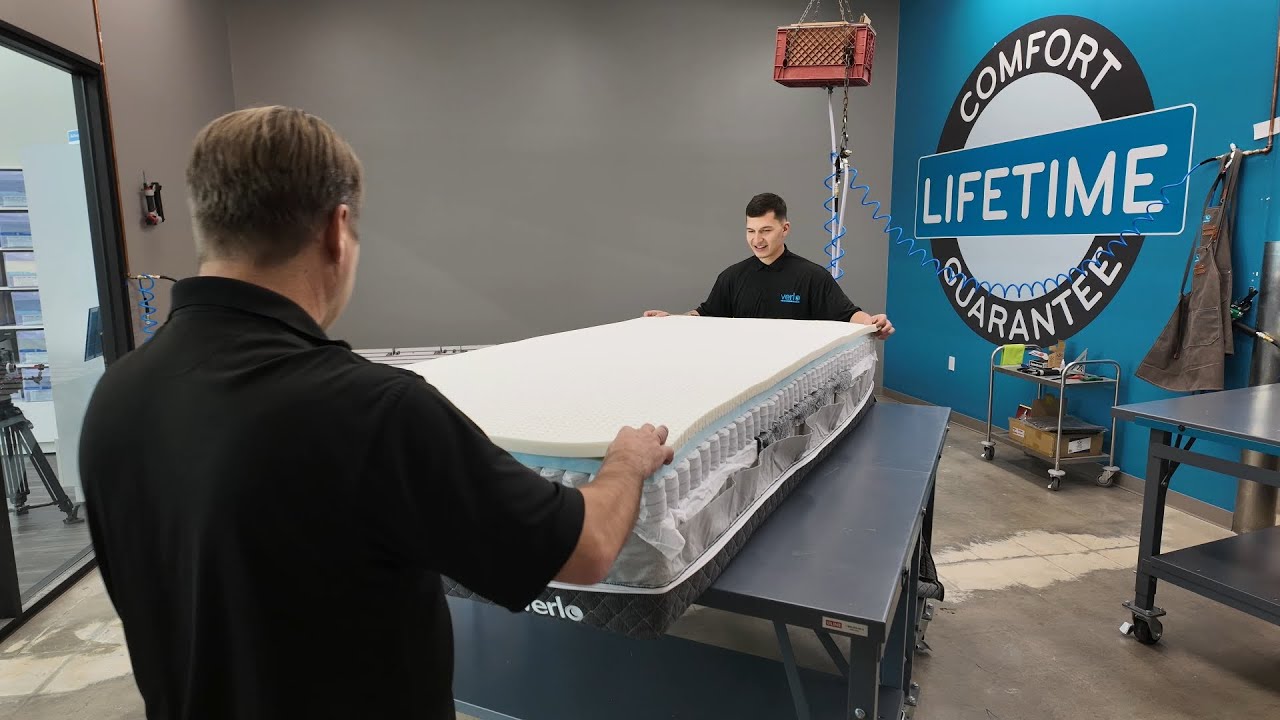 Building A Custom Mattress At Verlo Mattress