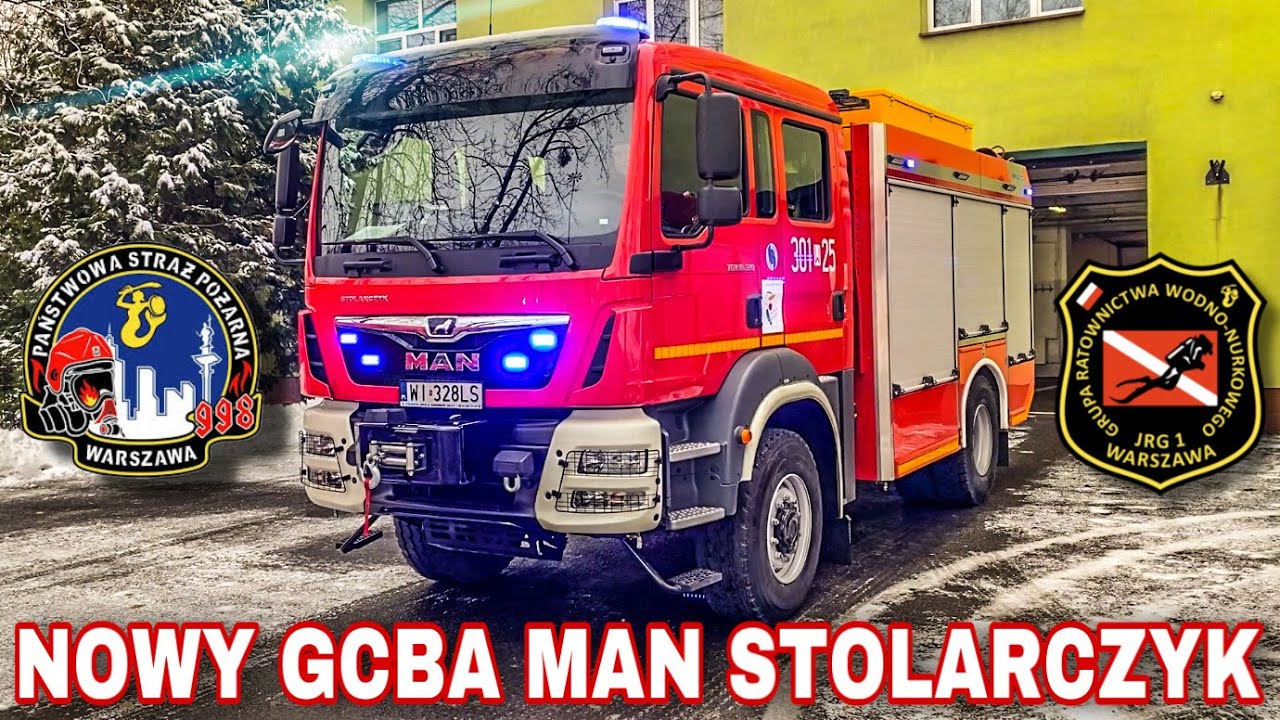Sygnalizacja świetlna i dźwiękowa (Elektra ESG 100) - Man TGM 18.320 - JRG 1 SGRWN Warszawa