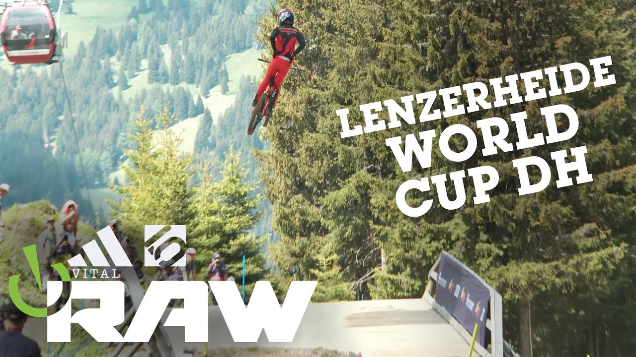 BIG AIR! LENZERHEIDE World Cup DH - Vital RAW