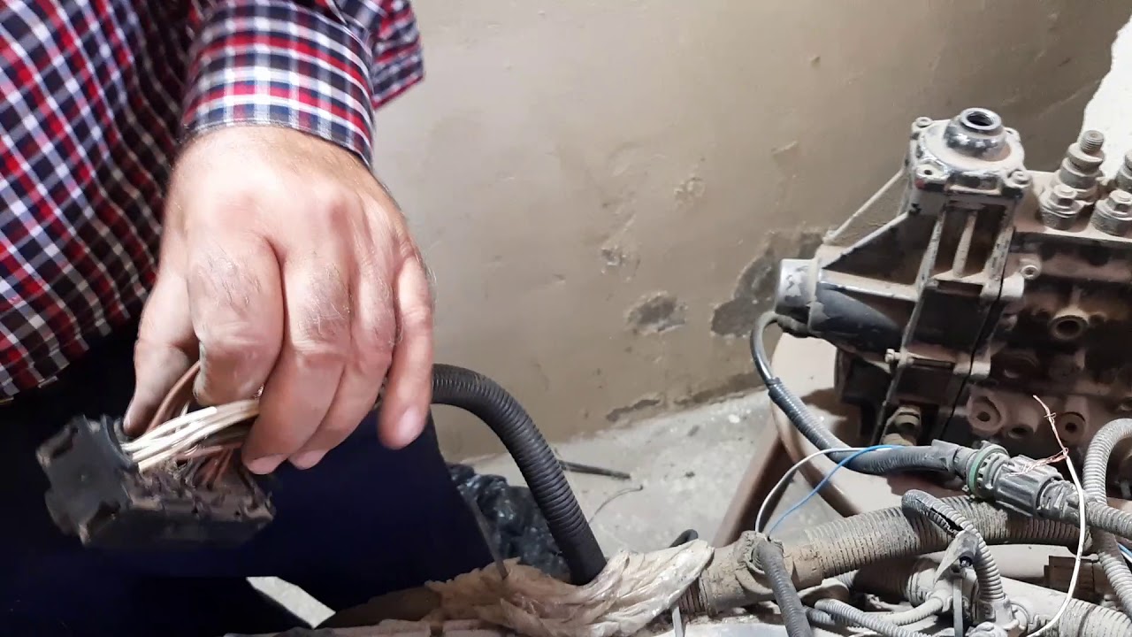 how to start man tga common rail ازى تدور شاحنة مان تيجا