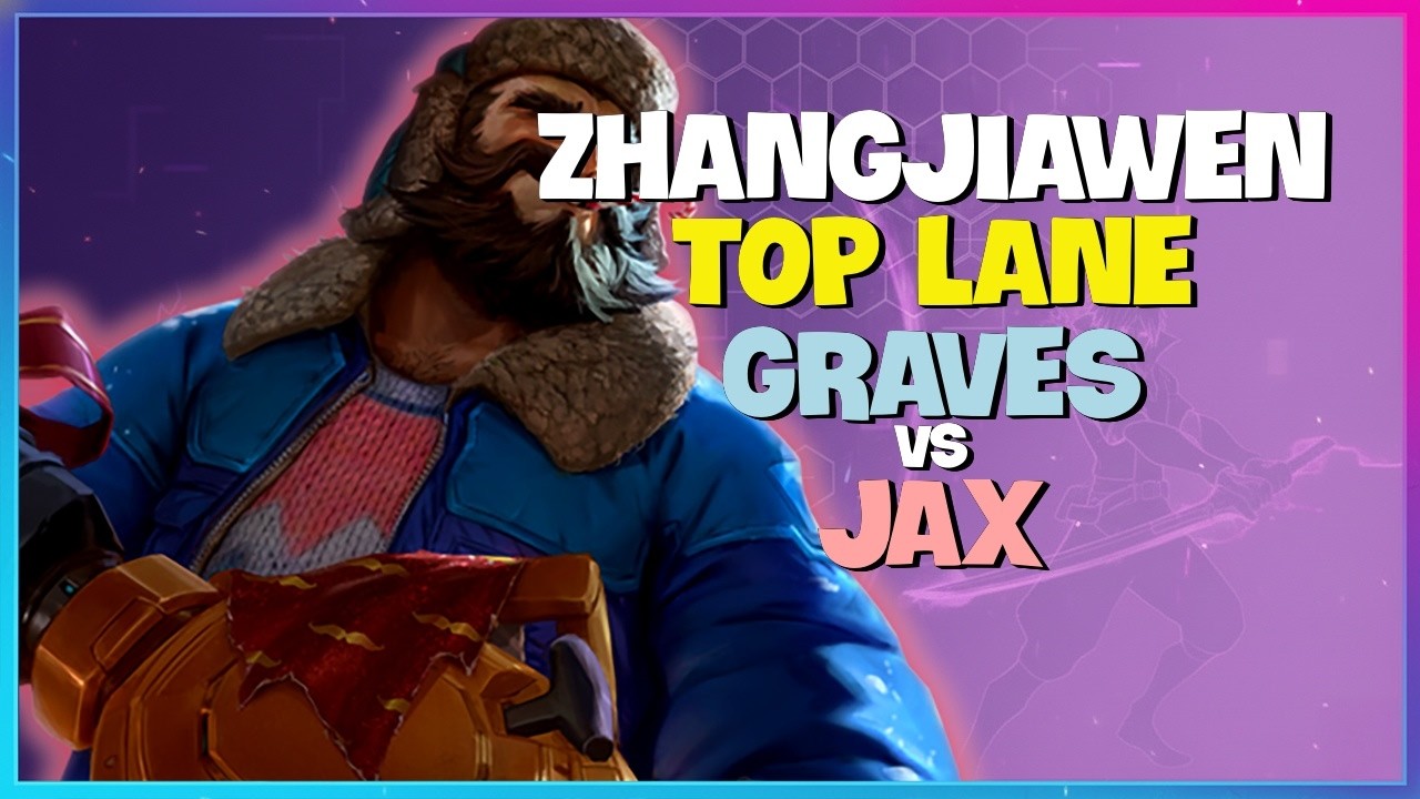 Rank 1 Graves : This Dude is CRUSHING the CN Super Server with his INSANE Mechanics - Engsub