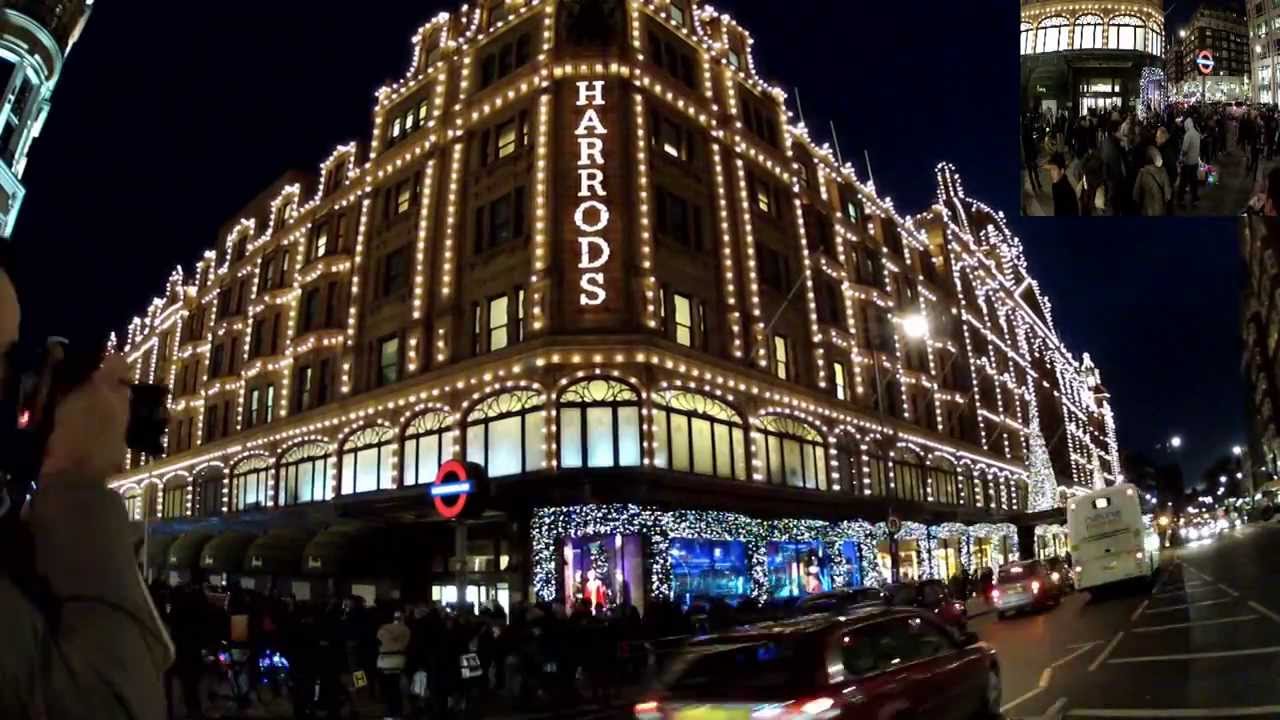 Harrods, London Christmas Eve 2013 (Closing Time Rush)