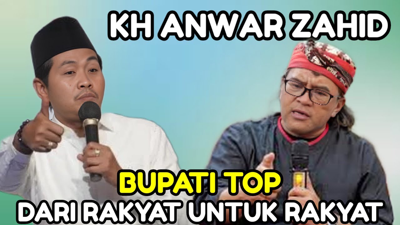 Kh Anwar Zahid Terbaru Bupati Temanggung Top Background Petani Desa