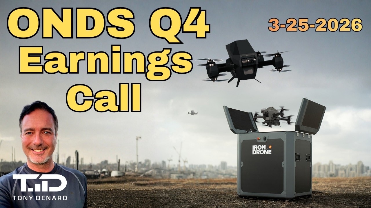 ONDS Q4 & FY2025 Earnings Call 🔴LIVE - Ondas Inc $ONDS