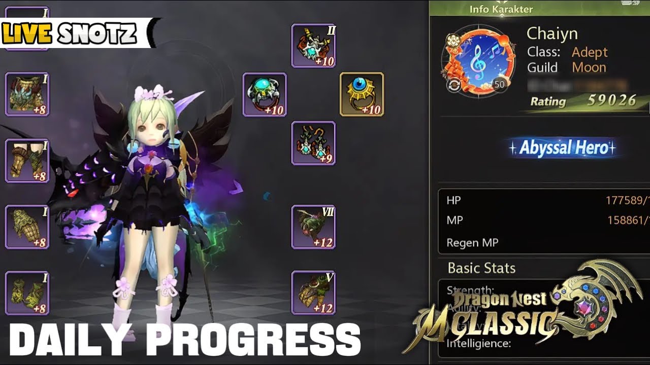 🔴10.3 Dragon Nest M:Classic Indonesia - GE DE EN HACE