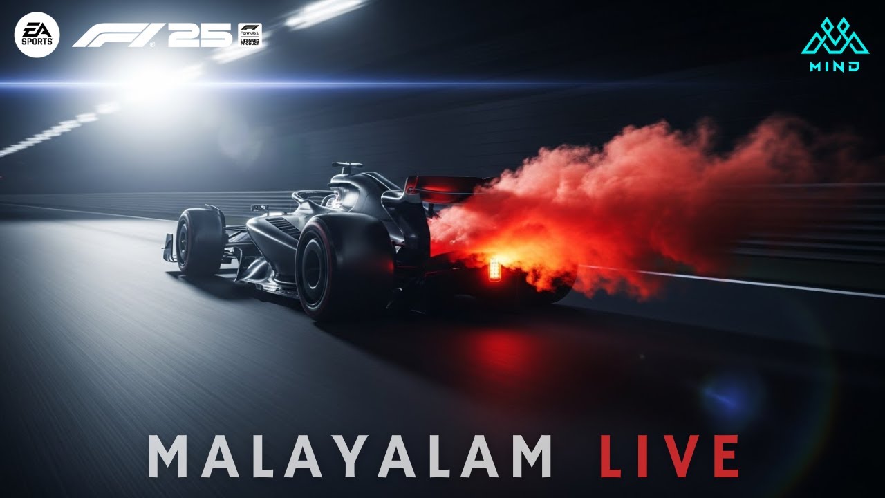 F1 25 Malayalam Live – Open Lobby intense racing, come and join us!