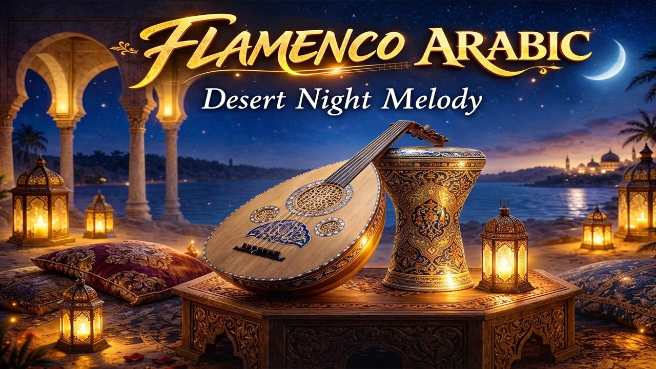 Flamenco Arabic – Desert Night Melody | Slow Emotional Instrumental Fusion