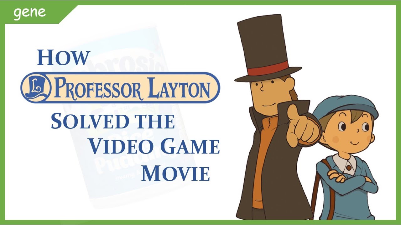 How Professor Layton Solved The Video Game Movie | A Gene Production