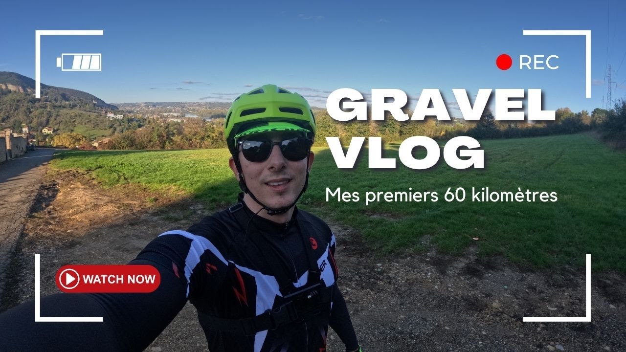 Mes PREMIERS 60KM en GRAVEL #Achromatopsie