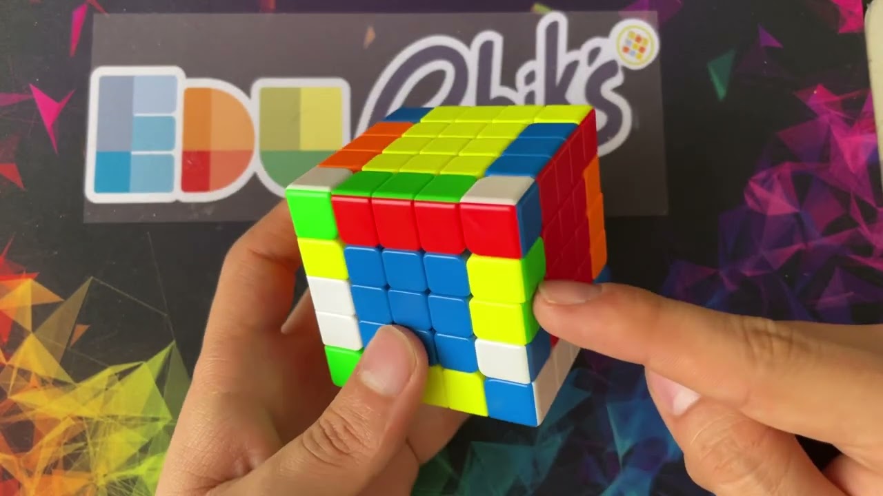 Tutorial 5x5 &uacute;ltimas 2 aristas reducido edurubiks 2025