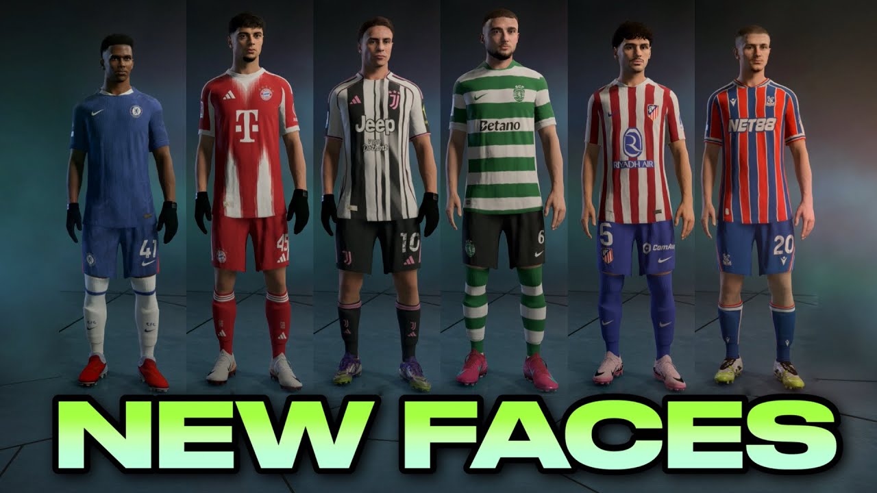 FC 26: NEW REAL FACES