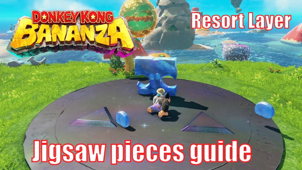 Resort Layer Jigsaw pieces guide | Donkey Kong Bananza