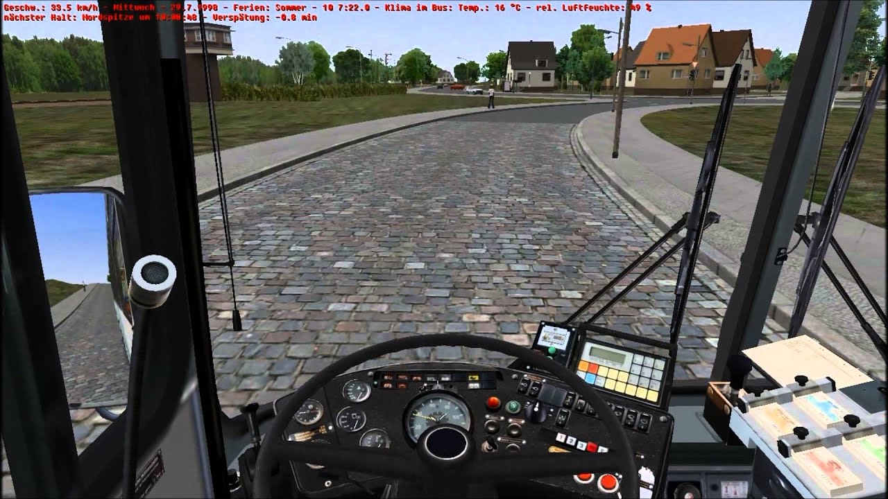 #01 - Mit dem O305 durch Grundorf - Omsi-Der Omnibussimulator