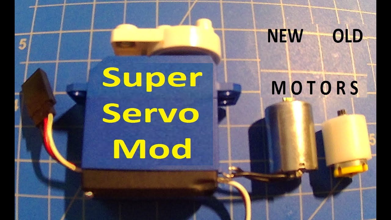 MeccaNoid - Super Servo Mod💪🏼 (more torque) - G15, 2.0, G15ks & XL 2.0