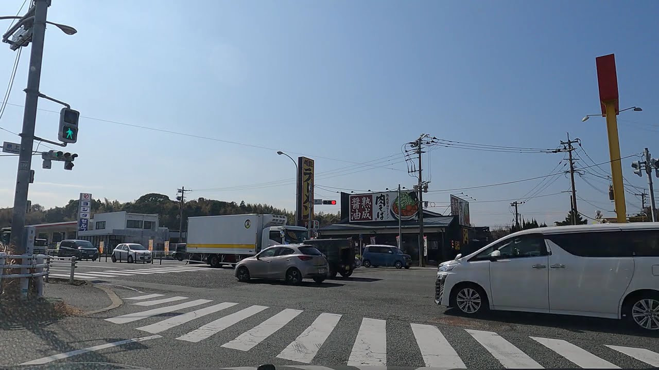事故の現場の数日後