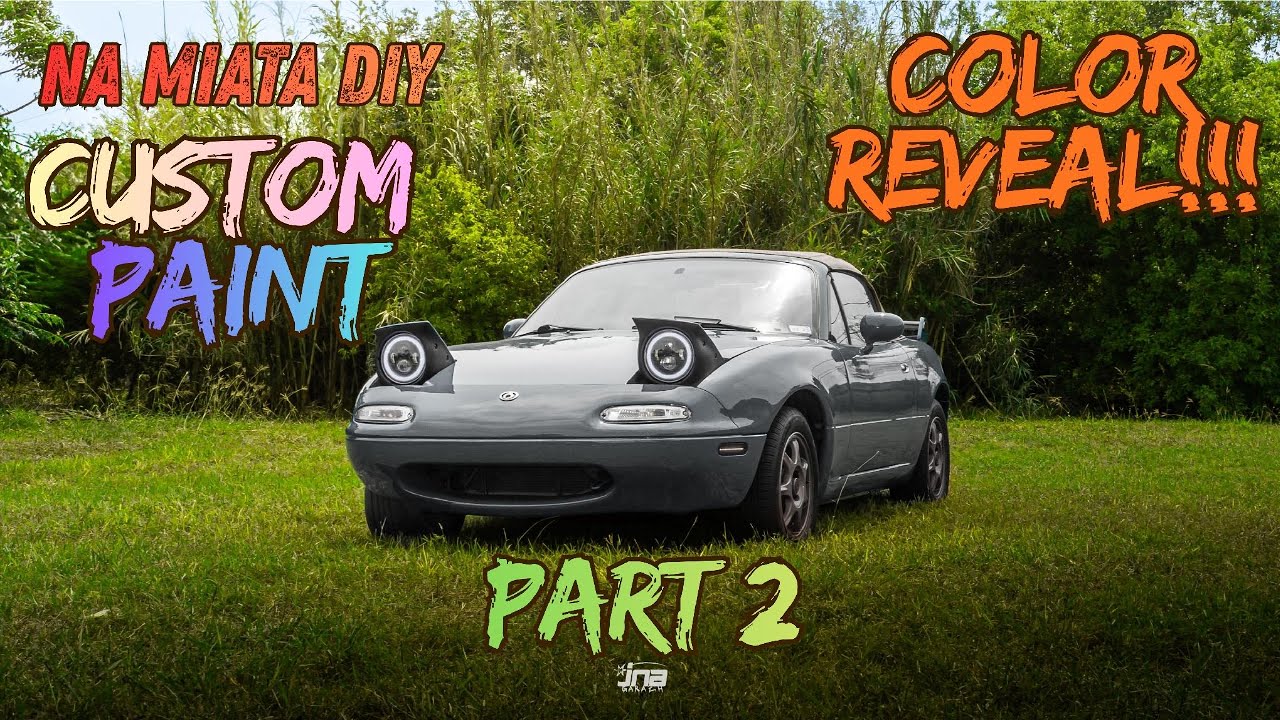 We Put A Porsche Color On Our NA Miata!!! + Custom Miata Exhaust (S1:E8)