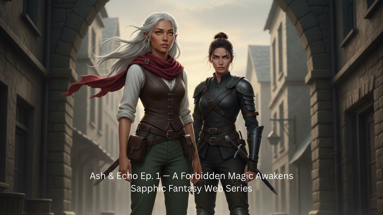 Ash & Echo | Episode 1 — A Forbidden Magic Awakens | Lesbian Audiobook Fantasy Web Series