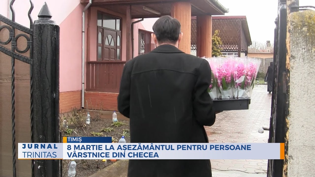 8 Martie la Așezământul pentru persoane vârstinice din Checea