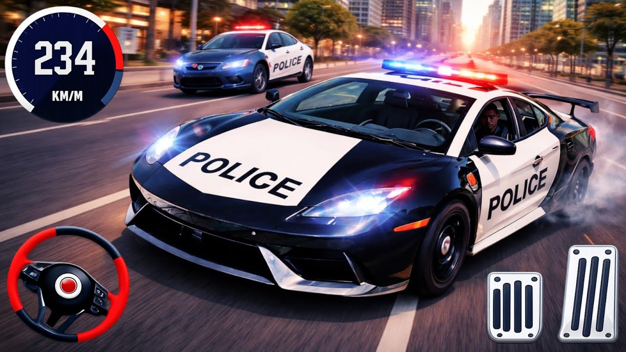 Police Car Chase Simulator 3D - Police Car Chase - Android GamePlay