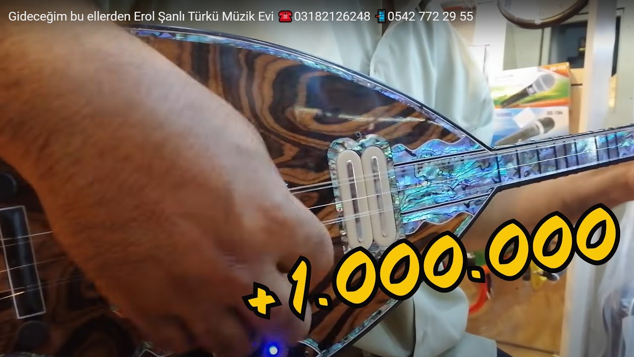 Gideceğim bu ellerden Erol Şanlı Türkü Müzik Evi ☎️03182126248 📲0542 772 29 55