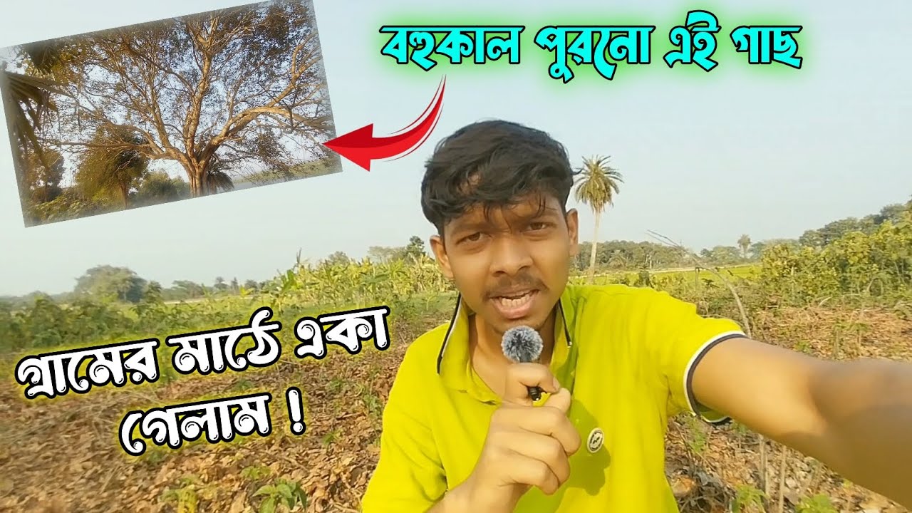 অনেকদিন পর গ্রামের মাঠে গেলাম | Bengali Village Vlog |
