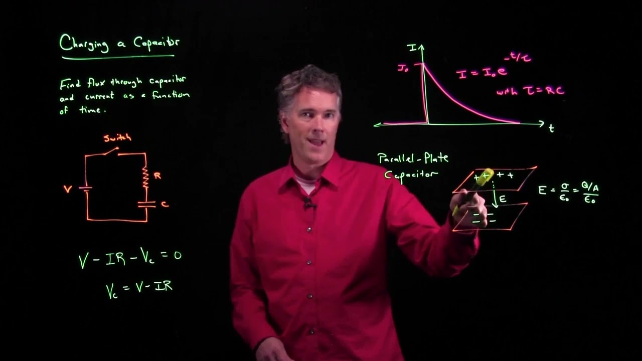 Charging a Capacitor | Physics with Professor Matt Anderson | M22-15