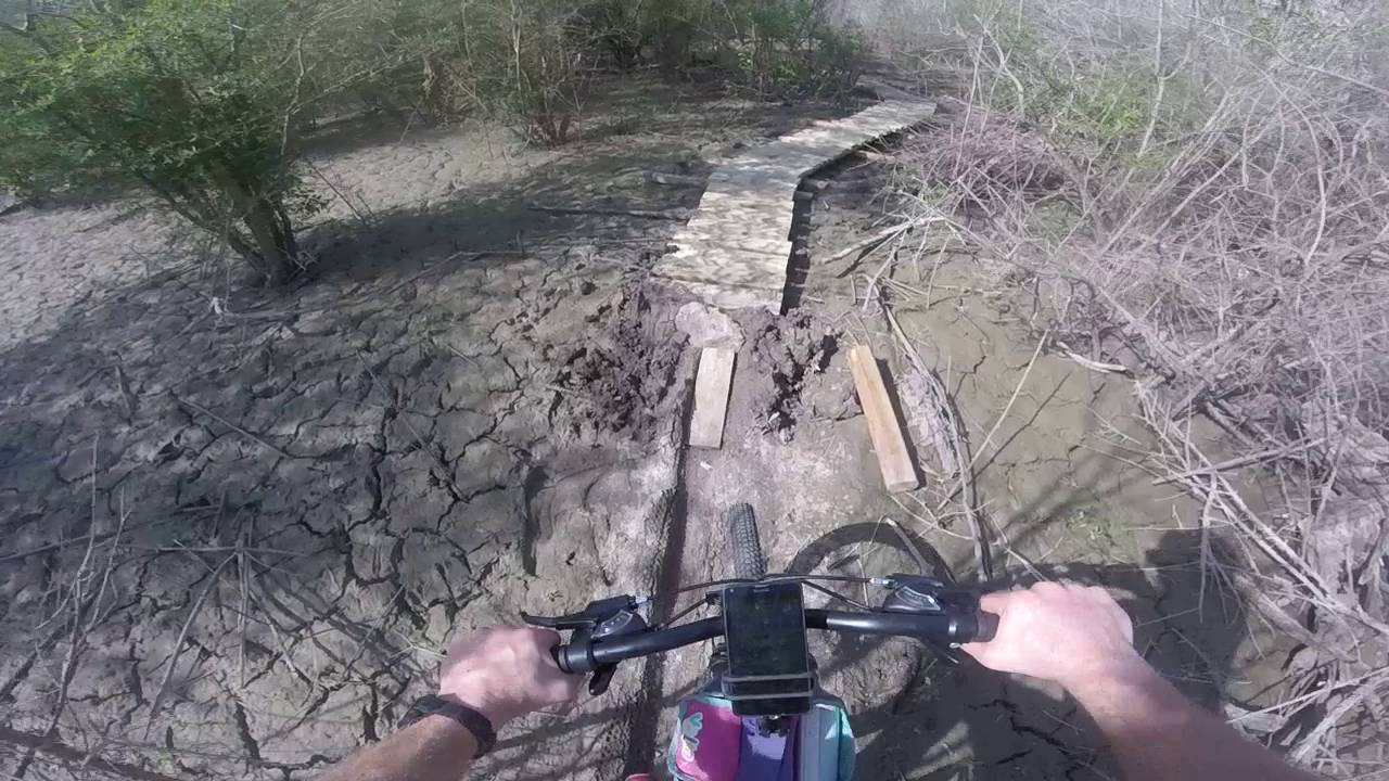 New bridge three miles in on the Knob Hills Trail (1:06)