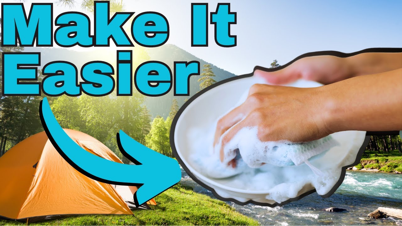 Do You HATE Washing Camping Dishes? Try This!