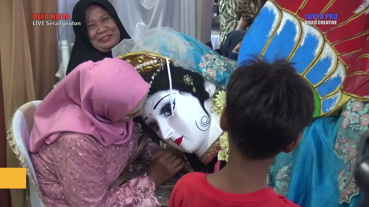 DRAMA SINGKAT  BUROK NANGIS ALYA NADA live serang kulon 5 Juni 2021