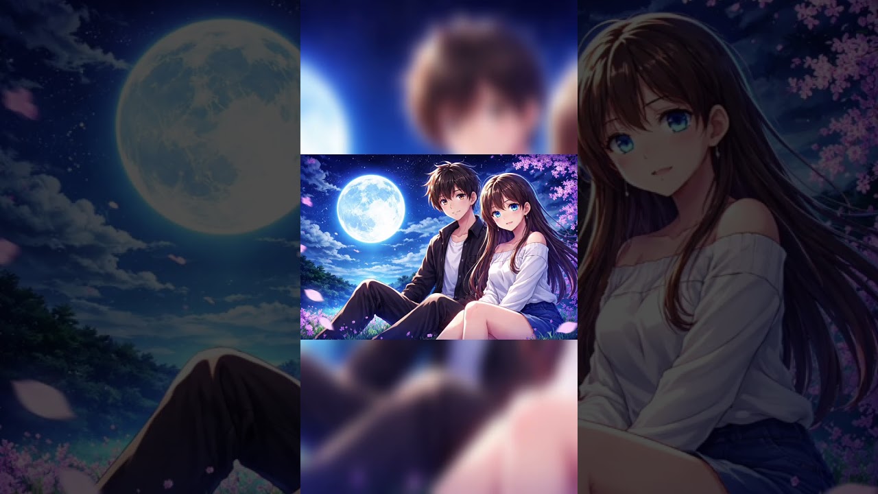 Moonlight Love 🌙 | Romantic Lofi Night VibesUnder The Full Moon ✨ | Anime Love Story LofiChaand Ke S