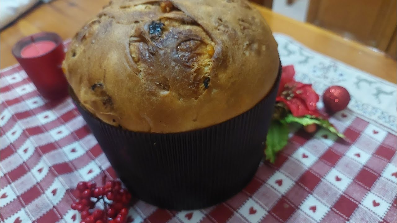 Panettone arancia e uvetta