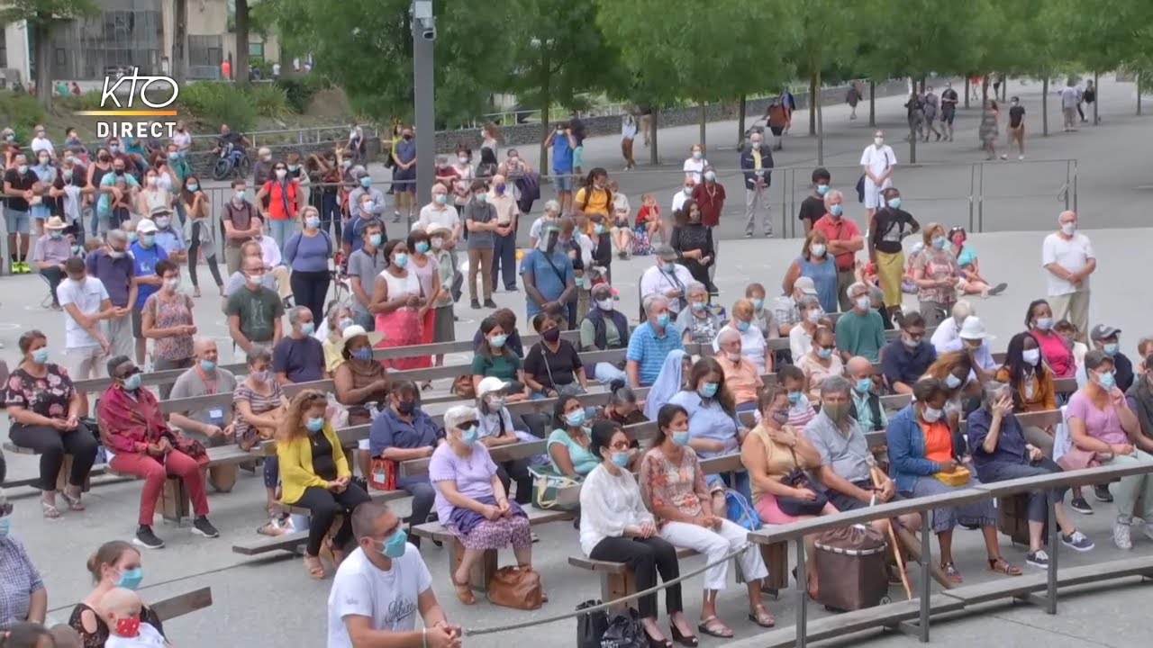 Chapelet du 28 juillet 2020 &agrave; Lourdes