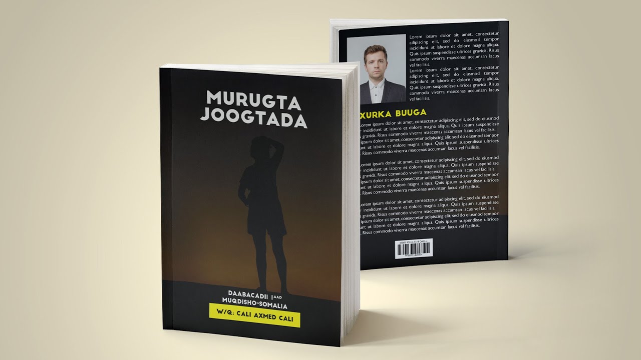 BOOK COVER DESIGN | BARO SIDA LOO SAMEEYO BOOK COVER DESIGN