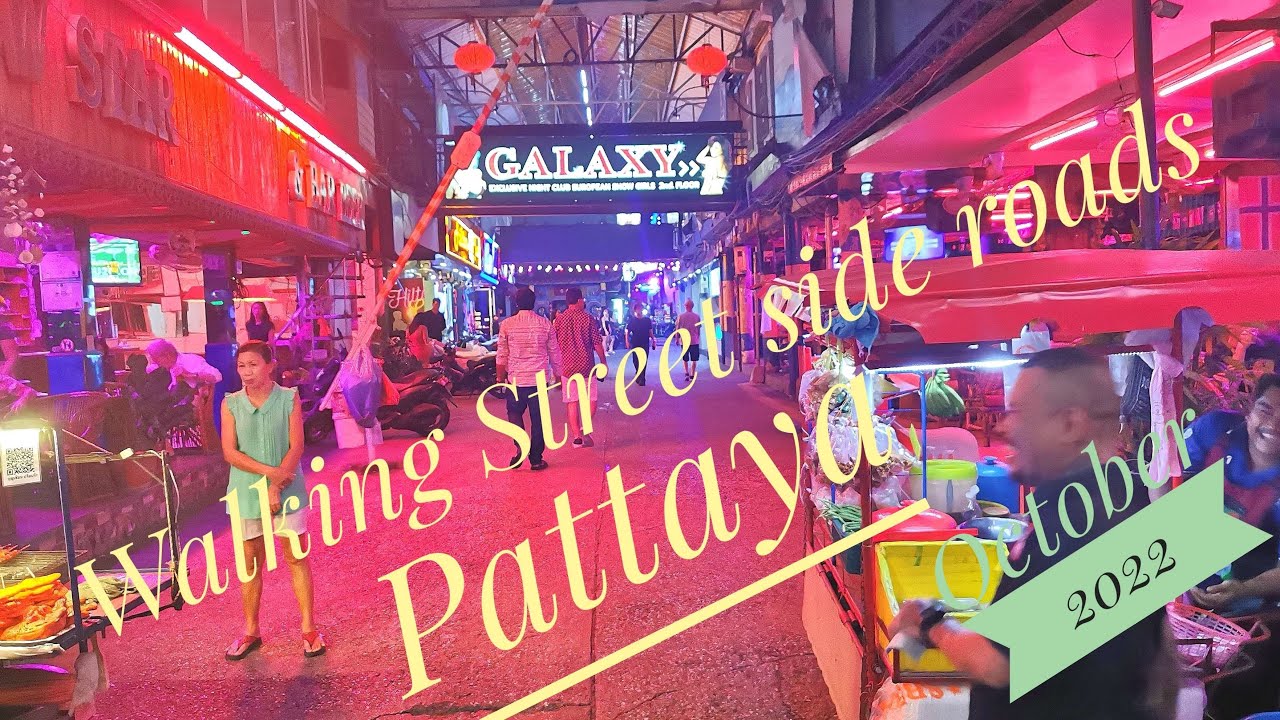 Walking Street side alleys Pattaya