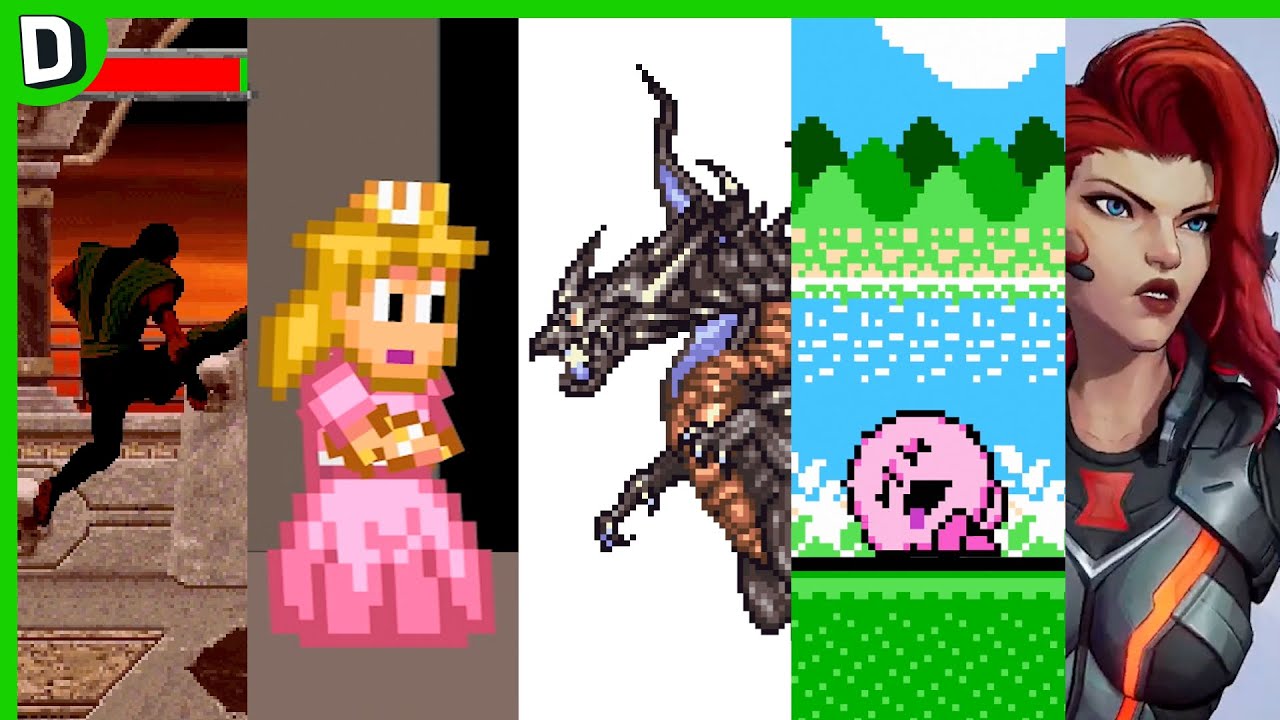 Mortal Kombat! Peach! Kirby! — Dorkly Bits Grab Bag #11