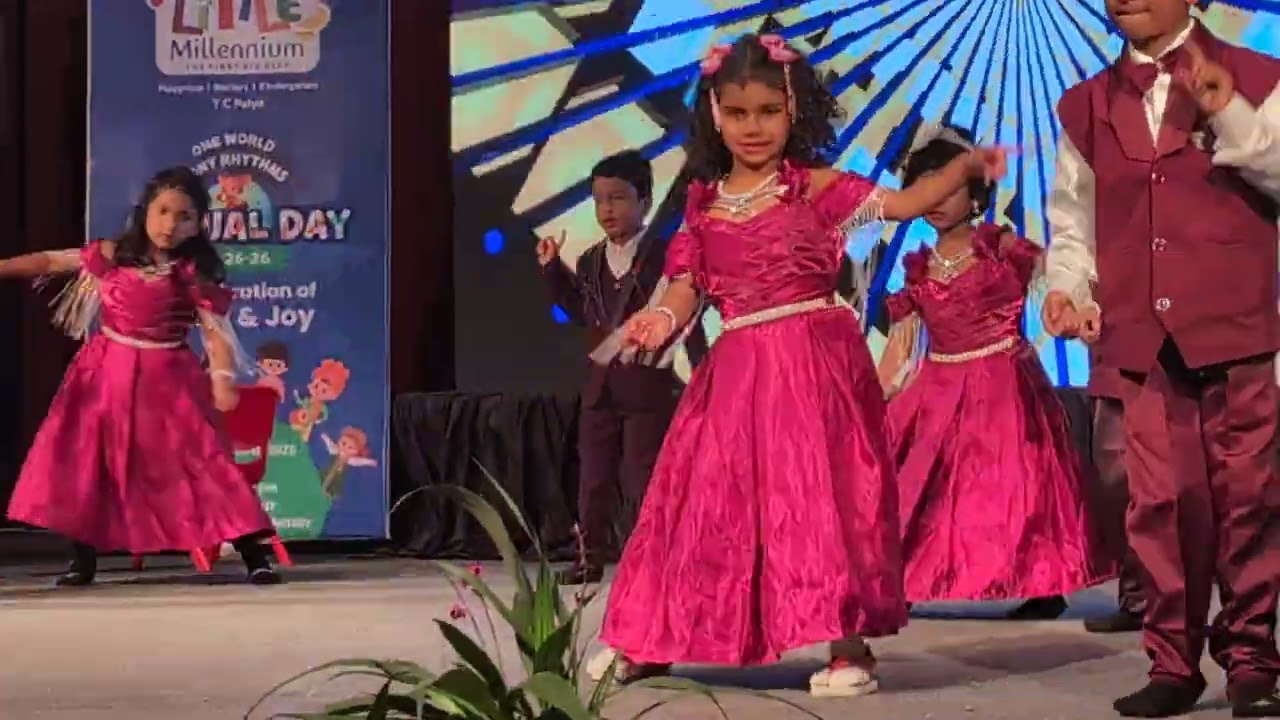 Manvitha's school Annual day dance