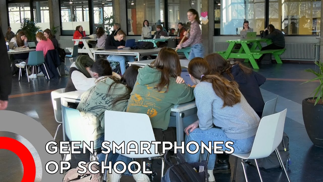 De smartphone is voortaan taboe op school