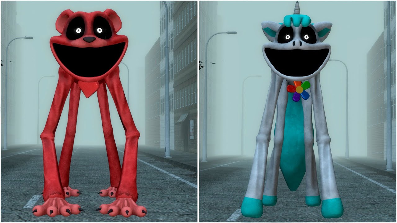 BOBBY BEARHUG VS CRAFTYCORN, SURVIVING POPPY PLAYTIME SMILLING CRITTERS MONSTERS in Garry’s Mod!