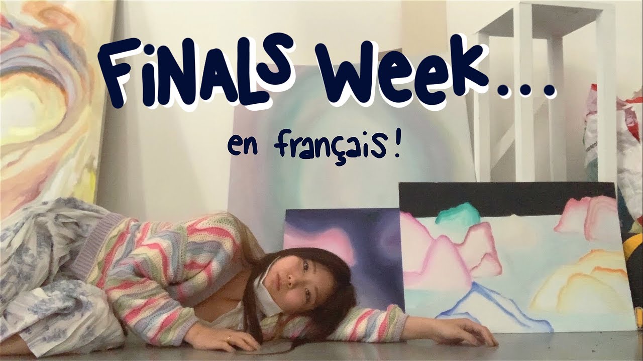 Ma semaine en école d'art avant les rendus... (ENSAD)