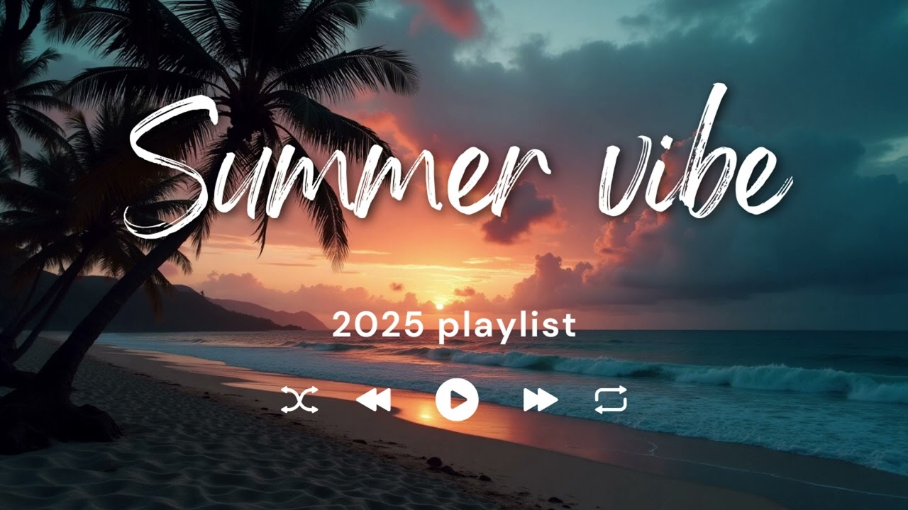 Summer chill vibe playlist 🌊 for you