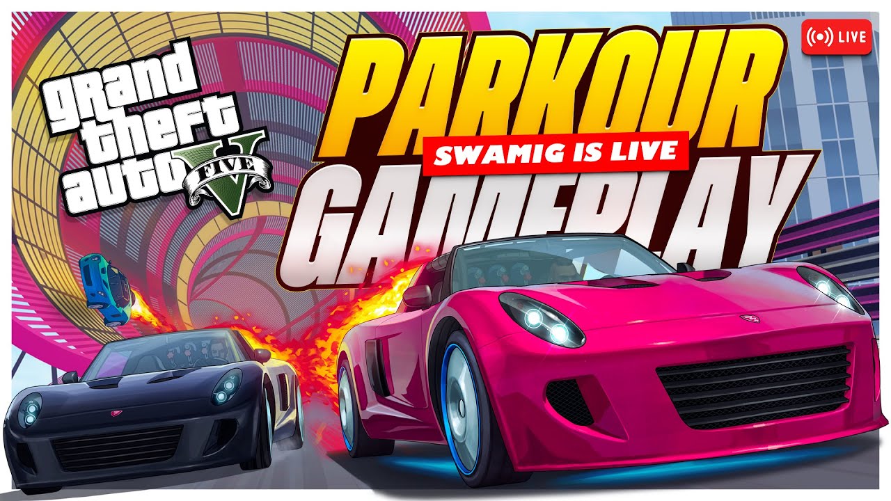 Ultimate Parkour Gameplay GTA V | SwamiG